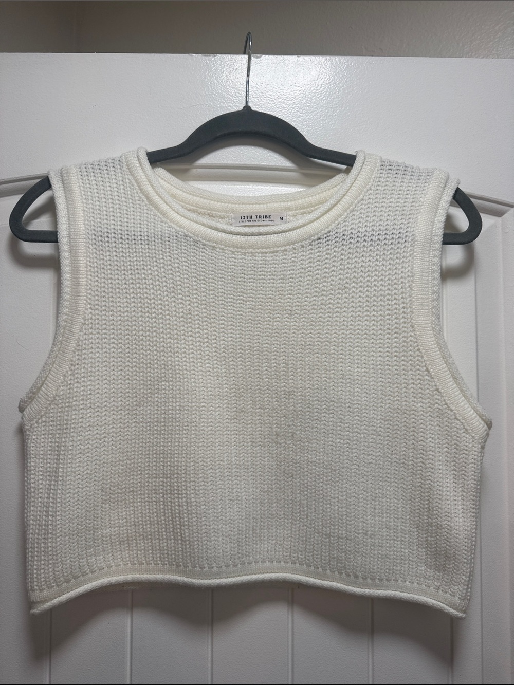 Knit Cropped Tank - 12th Tribe